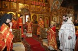 В конце богослужения